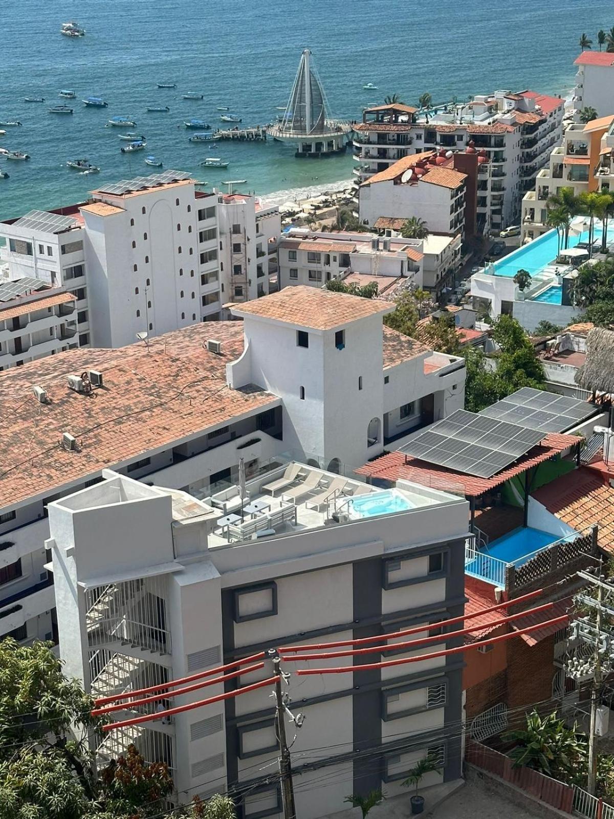Vidalia - Modern Condos With Rooftop Terrace And Gym Puerto Vallarta Buitenkant foto